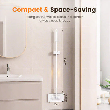 ✨ Multi-Purpose 360° Magic Mop – Wet & Dry Cleaner for Floors, Walls & Windows (Use Any Cloth)