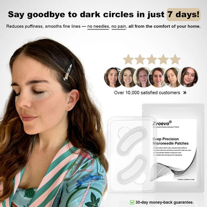 Zvoevo®💫 Deep Precision Age-Defying Nano Microneedle Patches - Deep-acting solution for tackling under-eye bags, dark circles, laughter lines, forehead lines, and all those other pesky facial wrinkles.