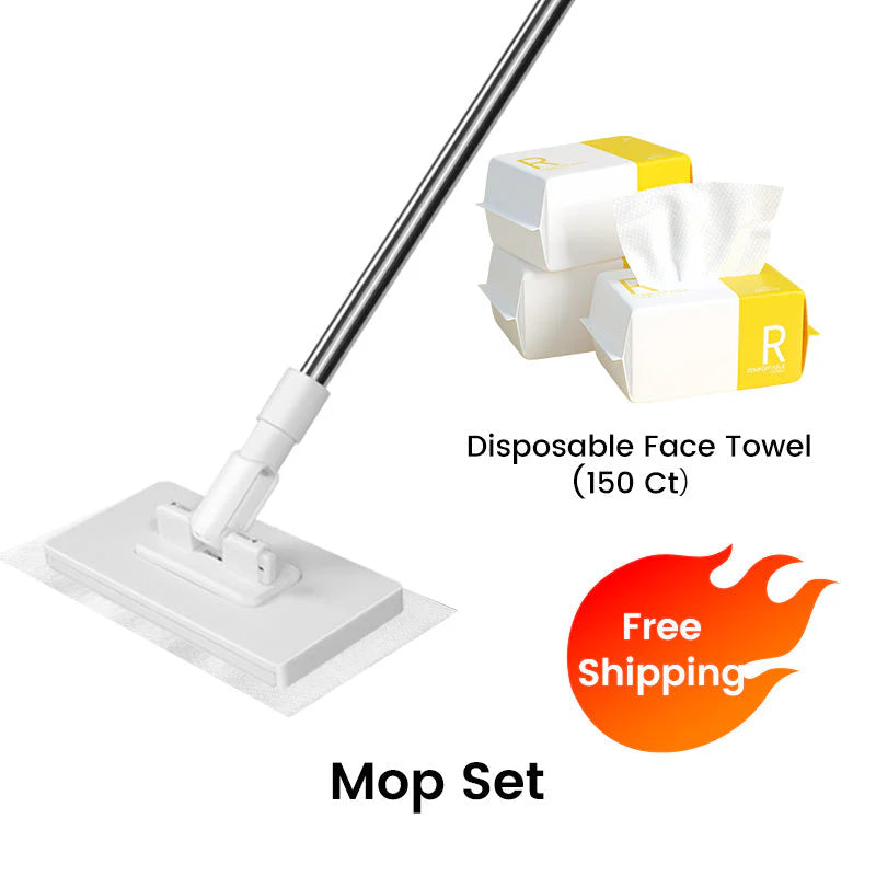 ✨ Multi-Purpose 360° Magic Mop – Wet & Dry Cleaner for Floors, Walls & Windows (Use Any Cloth)