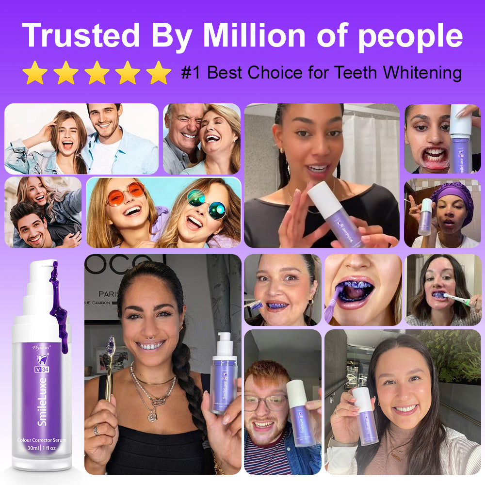 🦷💚𝐅𝐥𝐲𝐬𝐦𝐮𝐬® 𝐂𝐨𝐥𝐨𝐮𝐫 𝐂𝐨𝐫𝐫𝐞𝐜𝐭𝐨𝐫 𝐒𝐞𝐫𝐮𝐦 — safe for sensitive teeth and enamel