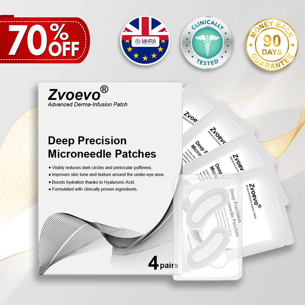 🧑‍⚕️⏳𝐙𝐯𝐨𝐞𝐯𝐨® 𝐃𝐞𝐞𝐩 𝐏𝐫𝐞𝐜𝐢𝐬𝐢𝐨𝐧 𝐀𝐠𝐞-𝐃𝐞𝐟𝐲𝐢𝐧𝐠 𝐍𝐚𝐧𝐨 𝐌𝐢𝐜𝐫𝐨𝐧𝐞𝐞𝐝𝐥𝐞 𝐏𝐚𝐭𝐜𝐡𝐞𝐬 – 💫One Patch Equals 25 Regular Eye Patches Worth of Results! – Deep-Acting Solution to Say Goodbye to Under-eye Bags, Dark Circles, Wrinkles, and Fine Lines.
