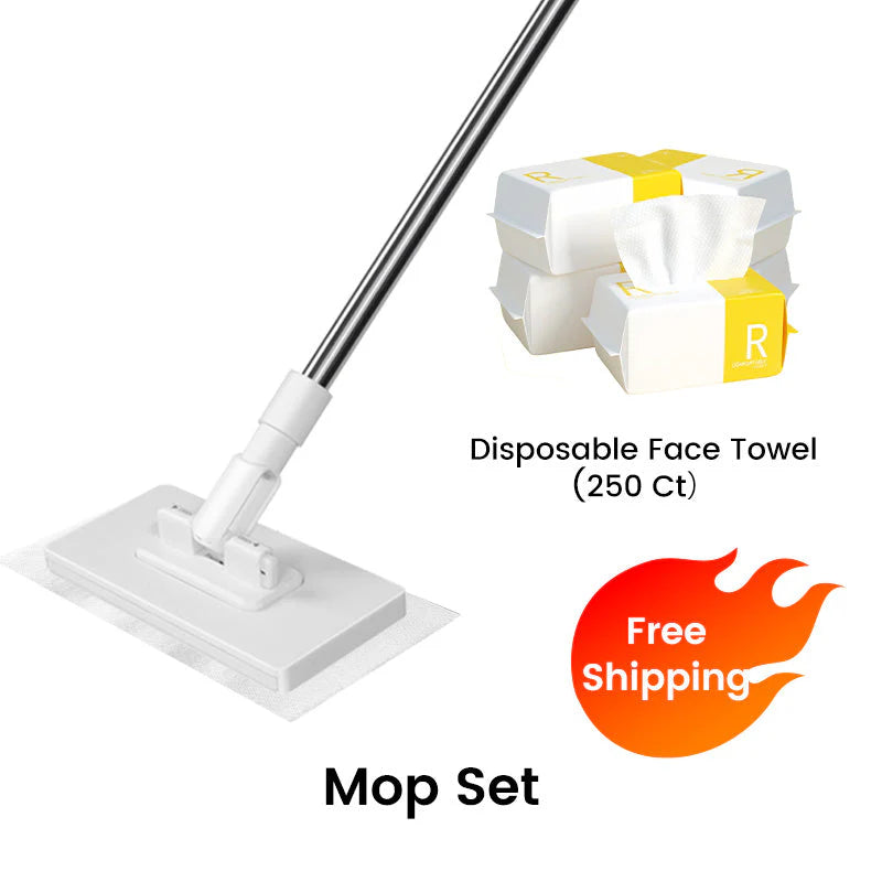 ✨ Multi-Purpose 360° Magic Mop – Wet & Dry Cleaner for Floors, Walls & Windows (Use Any Cloth)