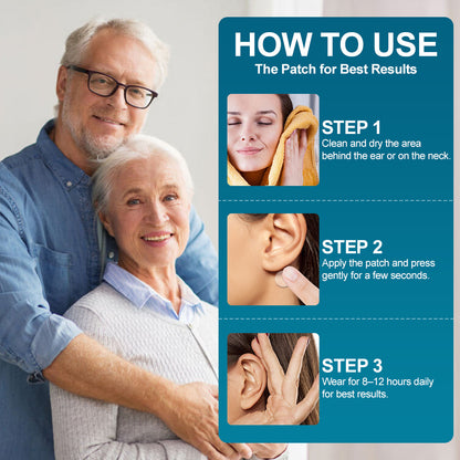🍀🍀Zvoevo®EaseHear Instant Hearing Support & Tinnitus Relief Patches | Clinically tested & trusted by thousands for clearer, calmer hearing — (dizziness, nausea & cold sweats)