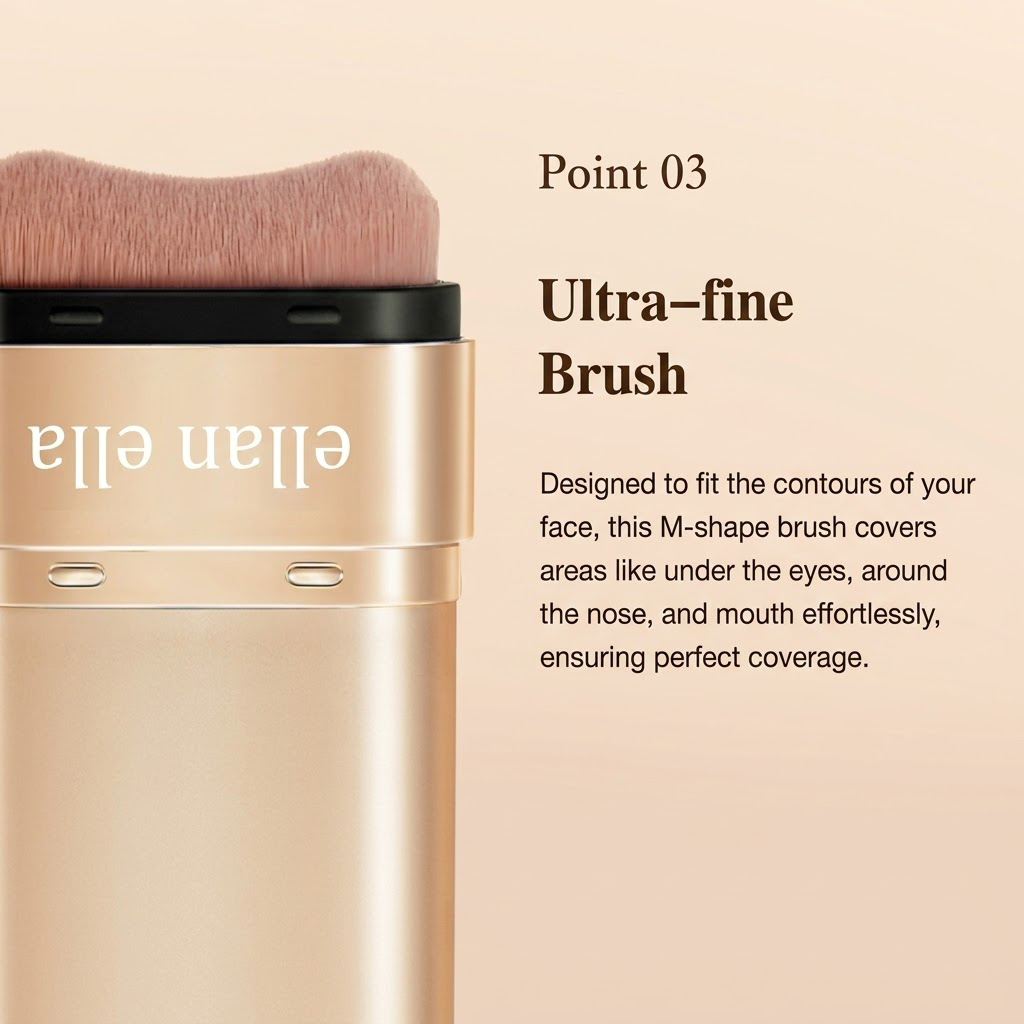 2-in-1 Foundation & Concealer Stick Full Coverage